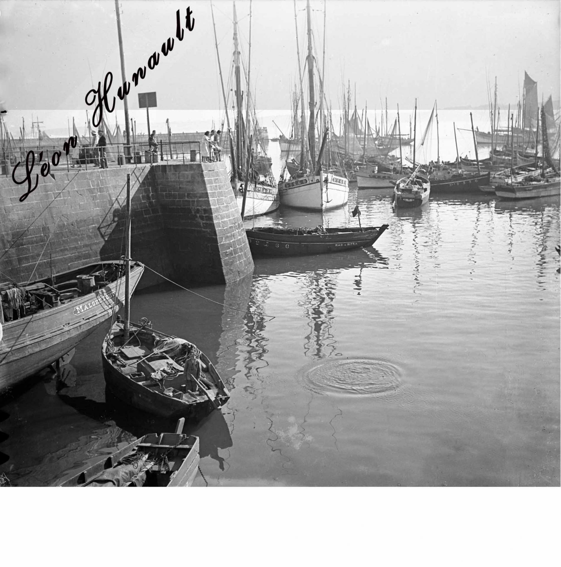 14 au port de Douarnenez - 1936