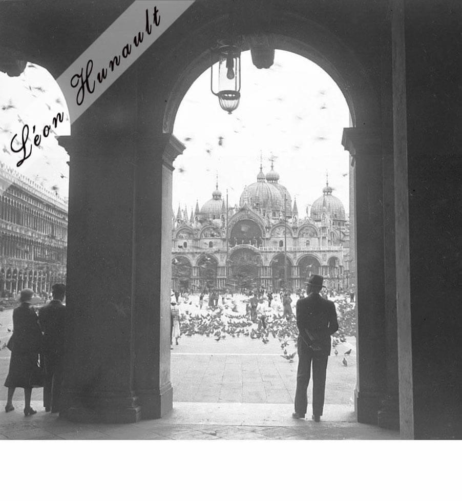 14. place St Marc depuis les arcades - 1934