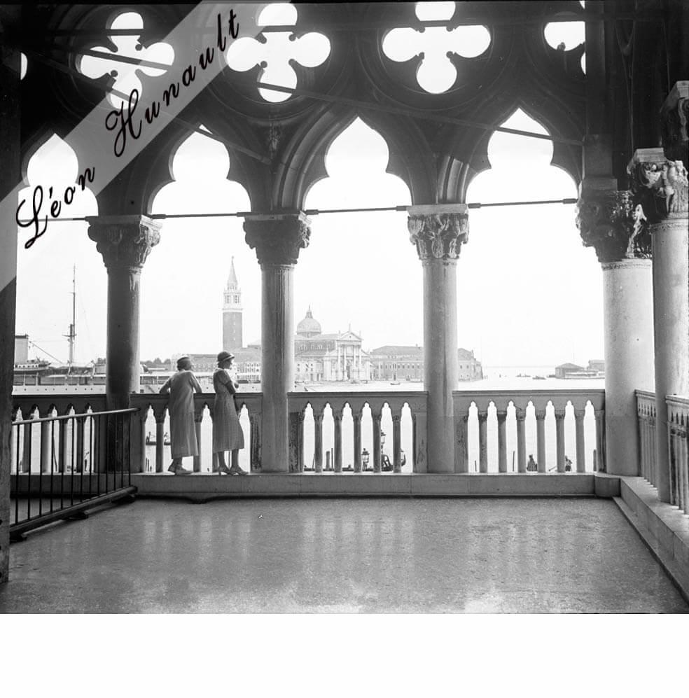 19. San Giorgio vu de la terrasse du palais des doges - 1934