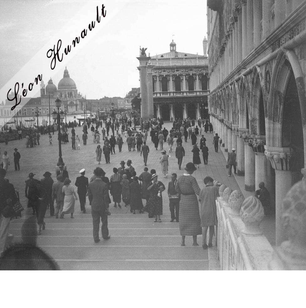 9. riva degli Schiavoni, devant le palais des doges - 1934