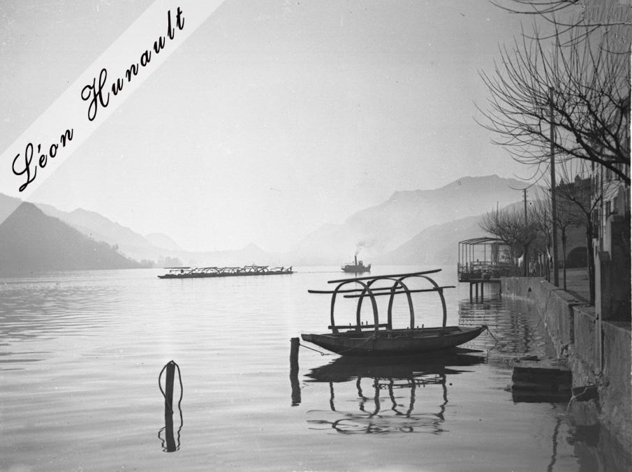 17 Le lac de Lugano à Morcote - l'embarcadère