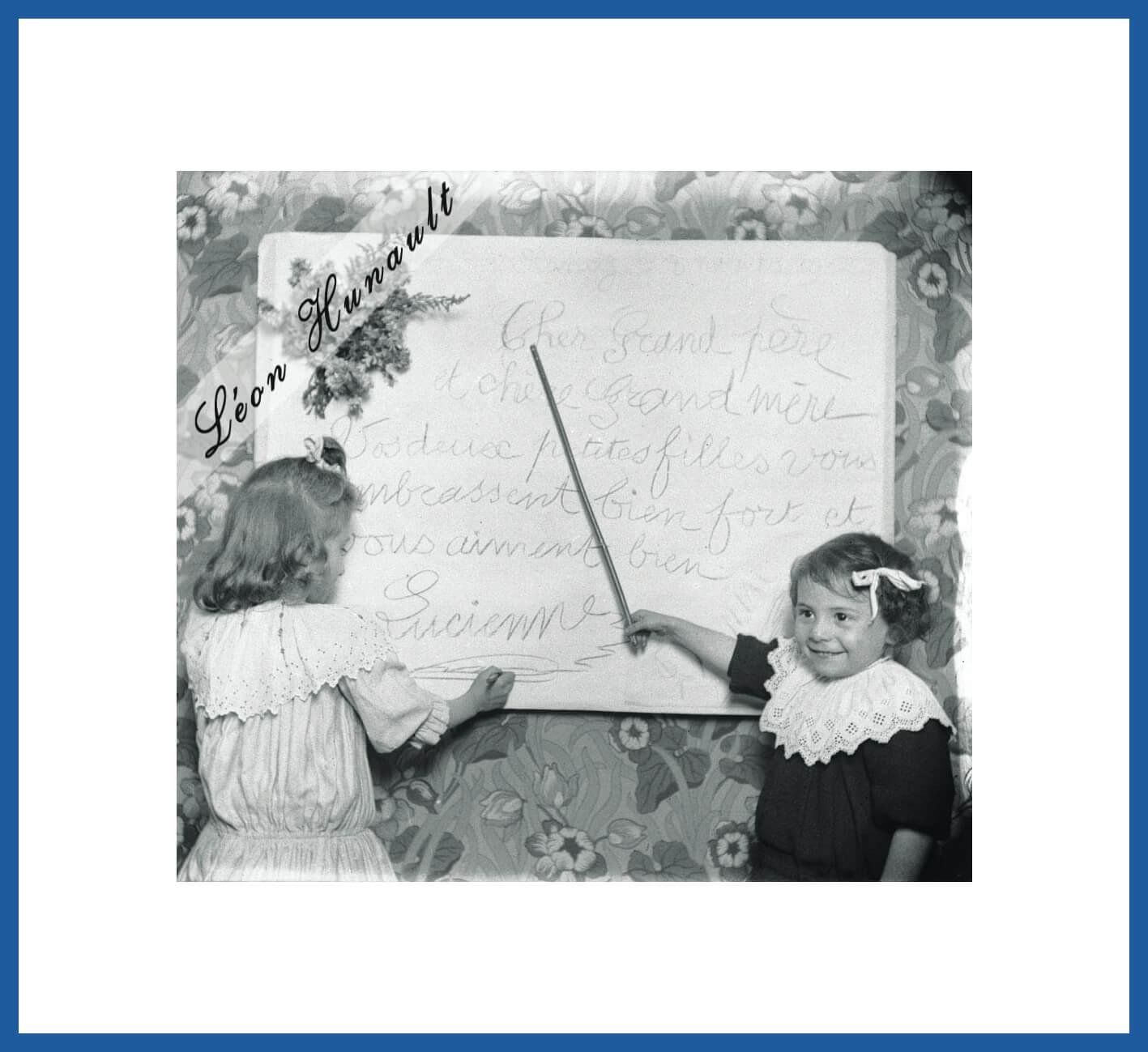 3. 1904 - Lucienne et Denise - la lettre aux grands-parents