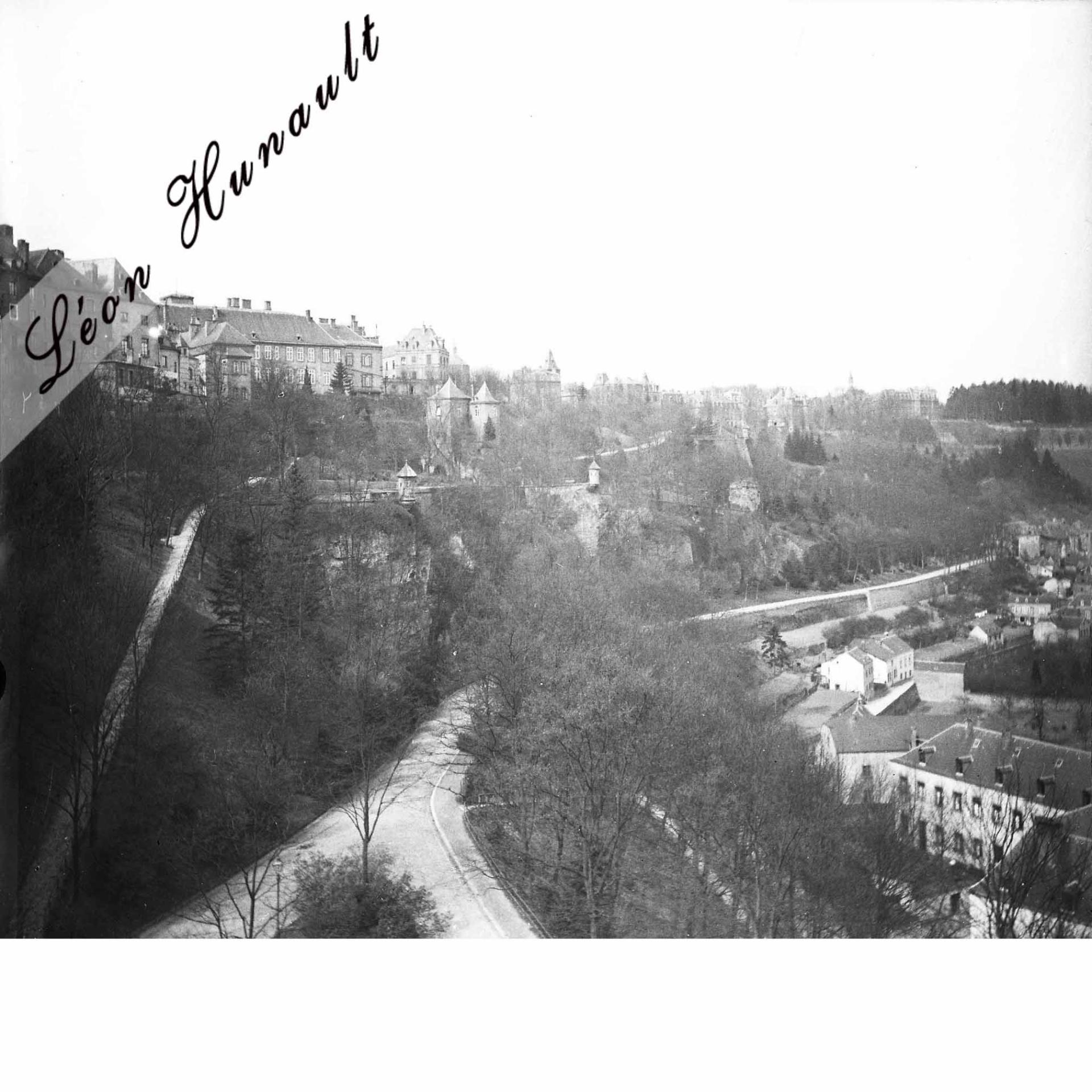 3 Vue sur la haute ville de Luxembourg