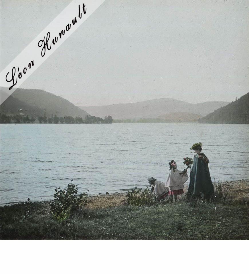 4. Gérardmer au bord du lac de Longemer - vers 1905