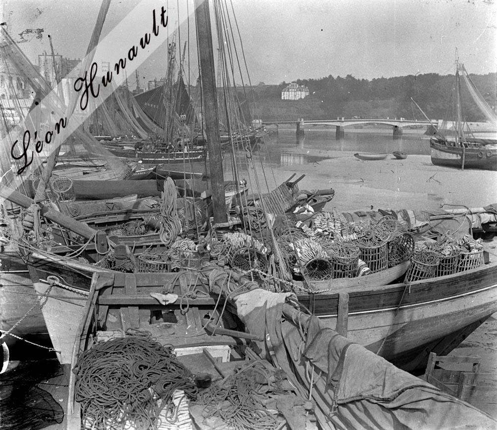 6 Audierne - les bateaux langoustiers - s.d. vers 1936